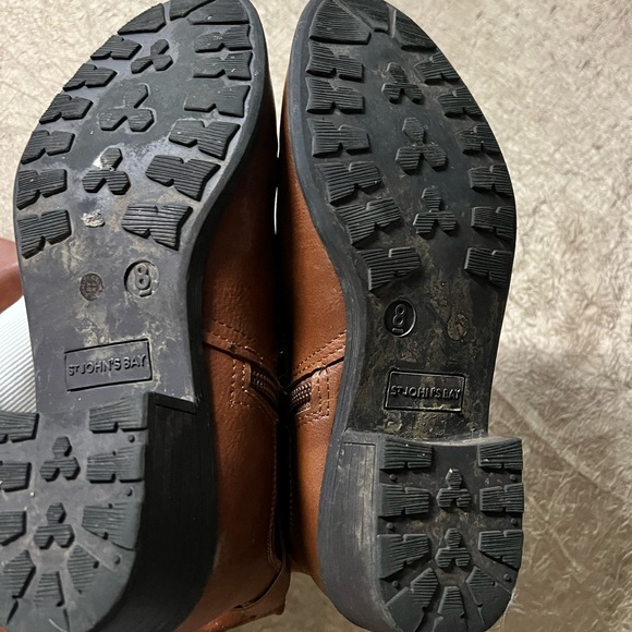 St. Johns tall zip brown boots - Picture 3 of 4